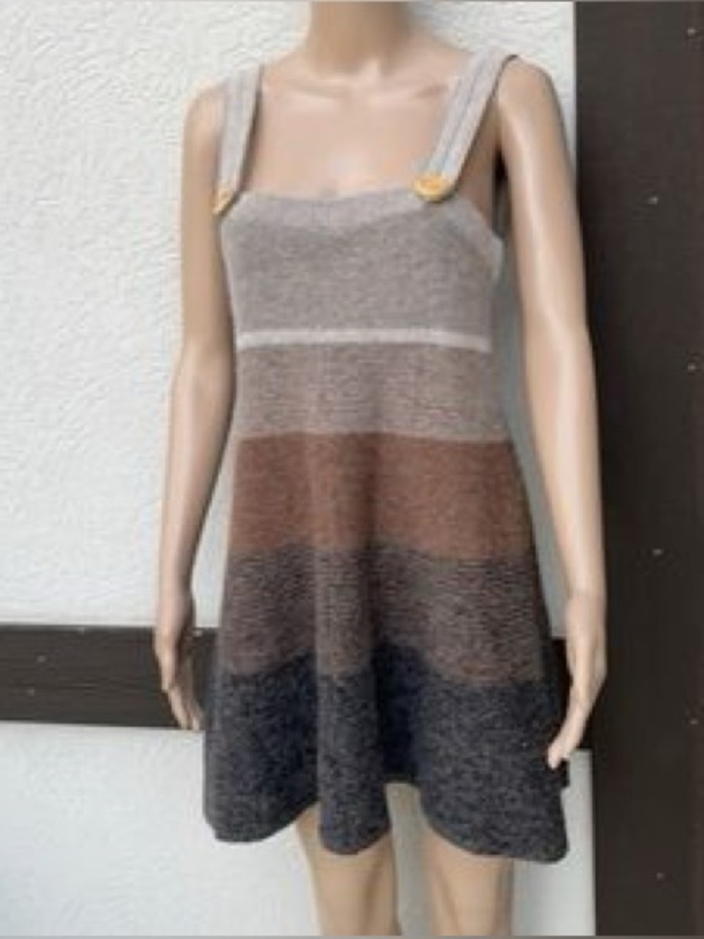 Free People Knit Mini Dress - XS